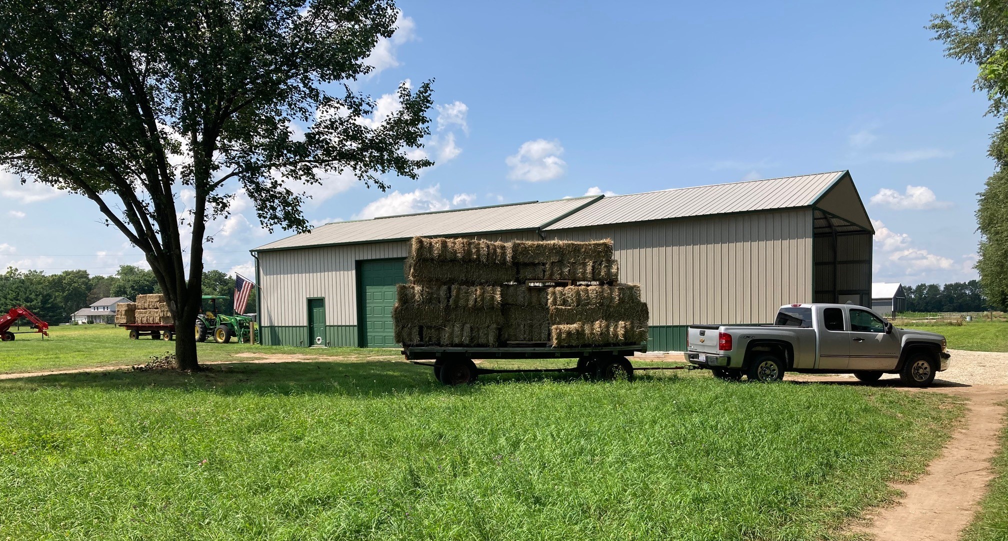8 Barn big view w two loads